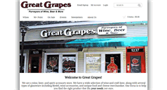 Desktop Screenshot of greatgrapesnc.com